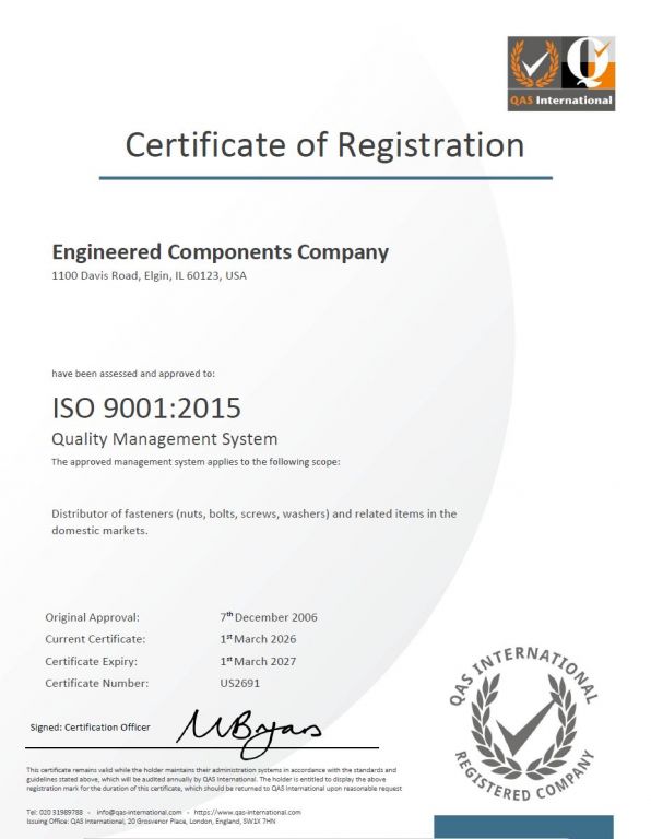 ISO 2025 Certification